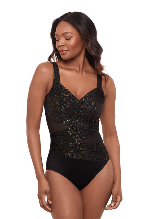 MiracleSuit Brillante Madero One Piece Swimsuit